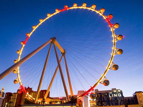 High Roller Pariserhjulet i Las Vegas