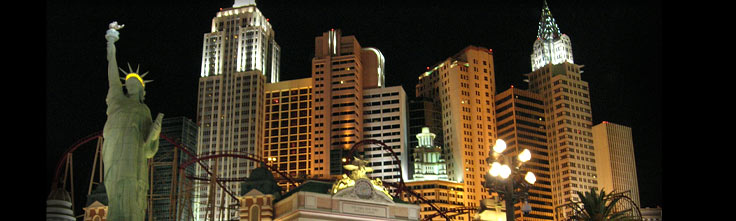 Las Vegas - New York New York hotell och kasino i Las Vegas.