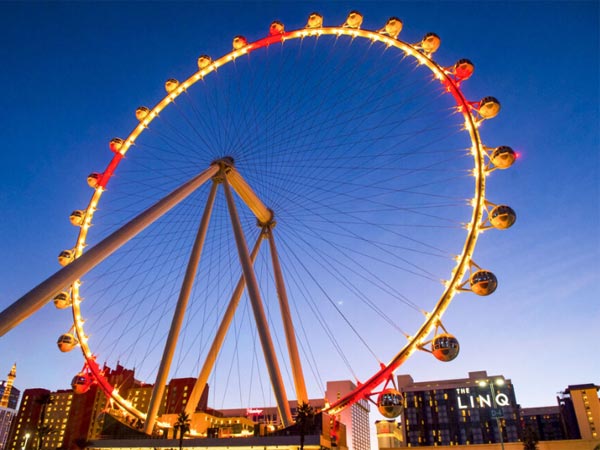 High Roller Pariserhjulet i Las Vegas