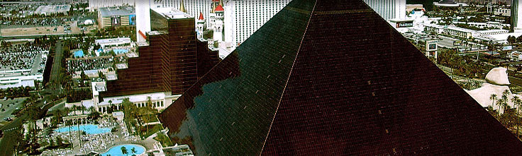Las Vegas - Luxor hotell och kasino.